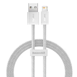 Кабель Baseus Dynamic Series Fast Charging Data Cable USB to iP 2.4A 2m Білий