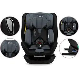 Автокрісло MoMi Urso I-Size 0-36 кг Black - мініатюра 9