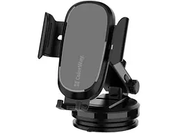 Автомобільний тримач для смартфона ColorWay Dashboard Car Wireless Charger 15W Black (CW-CHAW037Q-BK)