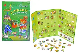 Алфавит на липучках Puz-26919 р.30х22х2см PuzzleOk