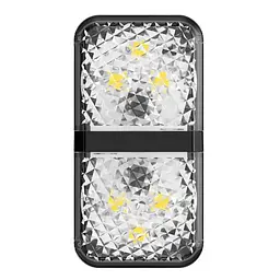Індукційна LED-підсвітка дверей авто BASEUS Door open warning light (2pcs/pack) (CRFZD-01) - мініатюра 2