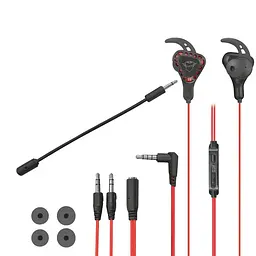 Гарнітура Trust GXT 408 Cobra Multiplatform 3.5 мм RED (23029_Trust) - мініатюра 3