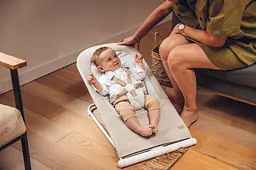 Шезлонг Beaba Easy Relax 0+ бежевий (915056) - мініатюра 12