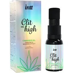 Збудливий гель для клітора Intt Clit Me On High Cannabis Oil 15 мл, сильна стимуляція Intt SO8394 98027 - мініатюра 1