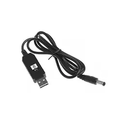 Кабель живлення USB to DC 5.5x2.1mm 12V 1.0m XoKo (XK-DC512) - мініатюра 1
