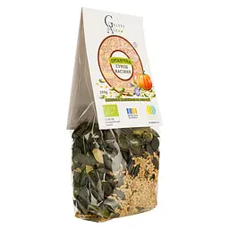 Органічна суміш насіння Galeks-Agro для салатів гарбузове насіння + льон золотий 200 г - мініатюра 2