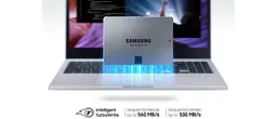 Накопичувач SSD — твердотільний диск SAMSUNG 870 QVO 2 TB (MZ-77Q2T0BW) - мініатюра 5