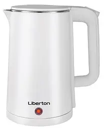 Електрочайник Liberton LEK-6824, білий, 1500W, 1.8л