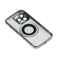 Магнітний чохол XON PhoneCase Magnetic для iPhone 13 Pro (PCMC1113300G 68086) Сірий/Прозорий - мініатюра 4