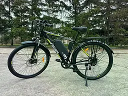 Електровелосипед Corso Fisher 29 дюймів (600W 48V 20Ah) Shimano 7 швидкостей Чорний - мініатюра 3