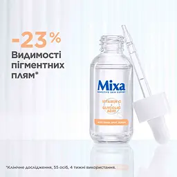 Сироватка Mixa для сяяння тьмяної чутливої шкіри обличчя 30 мл - мініатюра 4