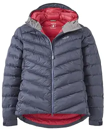 Жіноча тепла куртка Rab Nebitron Pro Jacket Womens 10 Темно-синій