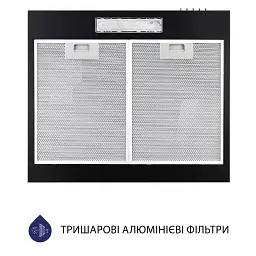 Витяжка плоска Minola HPL 512 BL - мініатюра 5