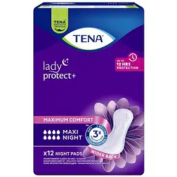 Урологічні прокладки Tena Lady Maxi Night 8 крапель 12 шт. - мініатюра 2