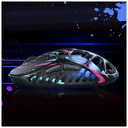 Мишка GravaStar Mercury X Pro 8K RGB Wireless/Bluetooth/USB Neon Graffiti (GS_X_PRO_CG_BLK) - мініатюра 11