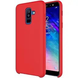 Чохол-накладка Toto Liquid Silicone case Samsung Galaxy A6+ 2018 Red - мініатюра 2