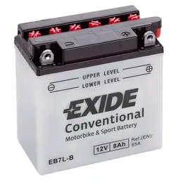 Аккумулятор мото 8Ah EB7L-B Exide Conventional