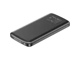 Зовнішній акумулятор (Power Bank) Choetech Power Bank 10000mAh 12W Black (B850-ACBK) - мініатюра 2