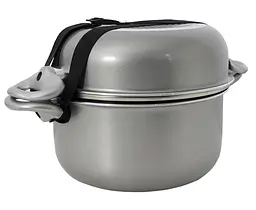 Набір посуду Gimex Cookware Set induction 8 предметів Silver (6977227) - мініатюра 2