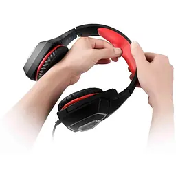 Навушники Hunterspider Gaming with LED V1 повнорозмірні ігрові - мініатюра 6