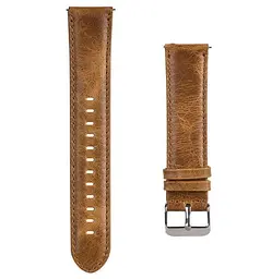 Шкіряний ремінець Primo для годинника Samsung Gear S2 Classic (SM-R732/SM-R735) Light Brown - мініатюра 2