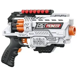 Бластер BIG529 Fast Pioneer Electric з м'якими патронами 16шт (6953505663529) - мініатюра 2