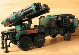 Конструктор Ракетно - артилерійська Система LARS-2, 986 Деталей Xingbao