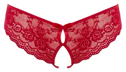 Трусики Cottelli Lingerie Lace M червоний - мініатюра 4