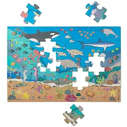 Гігантська головоломка-пазли Melissa&Doug Під морем, 35 елементів (MD31376) - мініатюра 2