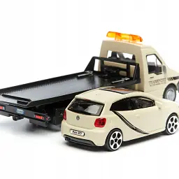 Спецтехніка Bburago автоперевізник з автомоделлю VW Polo (18-31403) - мініатюра 11