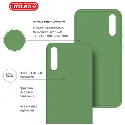 Чохол до мобільного телефона Intaleo SoftShell Samsung Galaxy A50 Green (1283126562853) - мініатюра 5