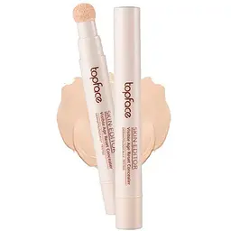 Консилер TopFace Skin Editor Concealer Matte Visible Age Reset PT466 тон 001 5.5 мл - мініатюра 4
