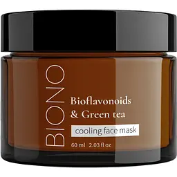 Маска охолоджуюча Biono Bioflavonoids & Green tea 60 мл - мініатюра 4