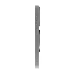 Противоударный чехол-панель для Samsung Galaxy S26 Plus 5G, Unit Stand2, серый, силикон + поликарбонат, защита всего корпуса, с подставкой, поддержка магнитных держателей и беспроводной зарядки (MagSafe), ArmorStandart (ARM89960) - мініатюра 3