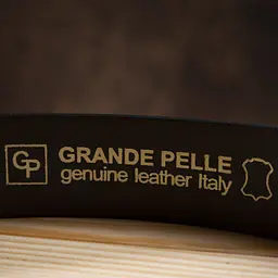 Чоловічий шкіряний ремінь GRANDE PELLE 120х3,8 см acs0014715 - мініатюра 5
