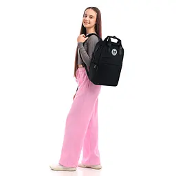Рюкзак GoPack Teens 122M-1 Чорний (GO26-122M-1) - мініатюра 21
