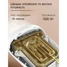 Відпарювач для одягу Bitek 1500 Вт бірюзовий - мініатюра 12