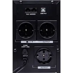 Джерело безперебійного живлення [ДБЖ] LogicPower LPM-UL1550VA [4990] [110091] - мініатюра 4