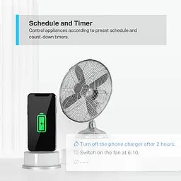 Розумна Wi-Fi-розетка smart TP-Link Tapo P-100 - мініатюра 5