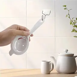 Ложка роздільник для відділення білка яйця, Kitchen Master Білий 87837 - мініатюра 4