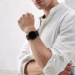 Ремінець BeWatch Alpine Loop для Samsung Galaxy Watch 4 5 6 7 Чорний (14GW1201) - мініатюра 7