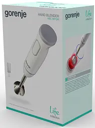 Занурювальний блендер Gorenje HBC 561 QW білий (LW-3515G1) - мініатюра 3