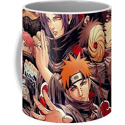 Кухоль GeekLand Наруто Naruto Акацуки NA.02.78 330 мл білий - мініатюра 3