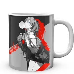 Кухоль GeekLand Evangelion Євангеліон girl EV 02.02 330 мл білий - мініатюра 3