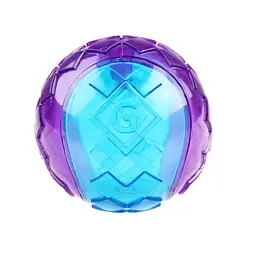 Іграшка для Собак Gigwi Ball М'яч з пищалкою, синьо-фіолетовий