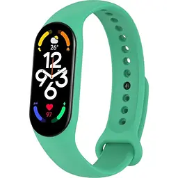 Силиконовый ремешок BeCover для Xiaomi Mi Smart Band 7 Green (707481)