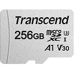 Transcend Карта пам'яті microSD 256GB C10 UHS-I R100/W40MB/s + SD