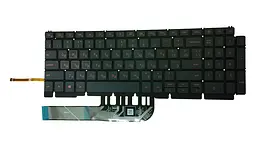 Клавіатура для ноутбука Dell G15 5511, з підсвічуванням (Red Light), Black, (No Frame) - мініатюра 2