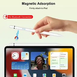 Стилус для iPad з USB-C Швидке заряджання, віддання долоні та нахил, сумісний з iPad 6/7/8/9/10, Air 3/4/5, Mini 5/6, Pro 11"/12 - мініатюра 3