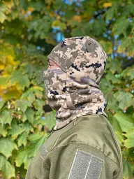 Флісова балаклава Піксель - мініатюра 3